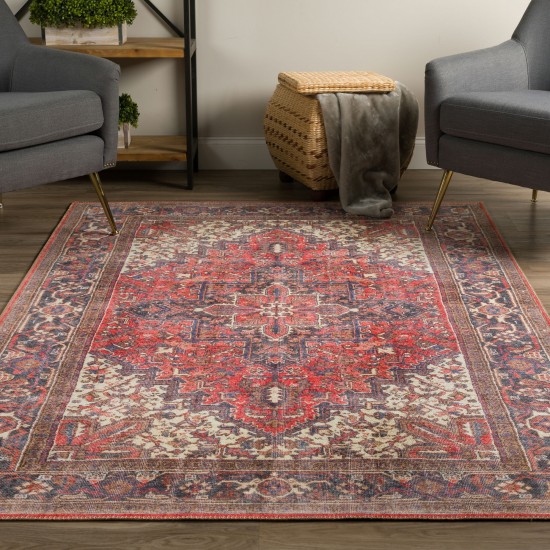 Addison Rugs Kensington AKE38 Red 3'3" x 5'3" Rug