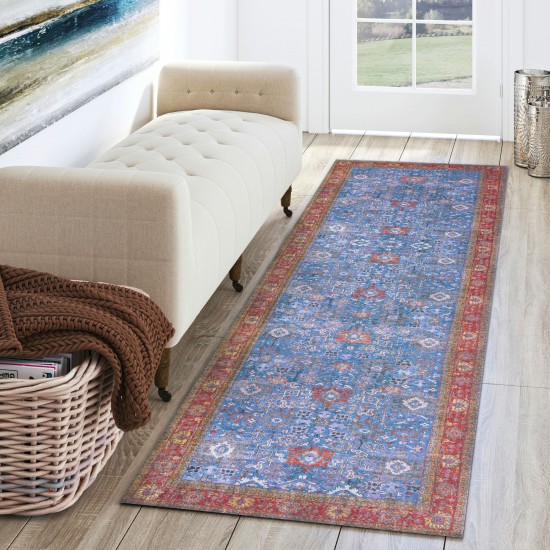 Addison Rugs Kensington AKE39 Blue 2'3" x 7'7" Rug