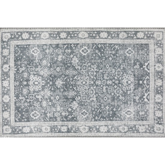 Addison Rugs Kensington AKE39 Gray 1'8" x 2'6" Rug