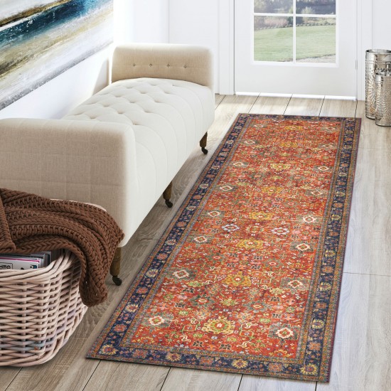 Addison Rugs Kensington AKE39 Paprika 2'3" x 7'7" Rug