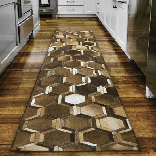 Addison Rugs Laredo ALR31 Brown 2'3" x 7'6" Rug