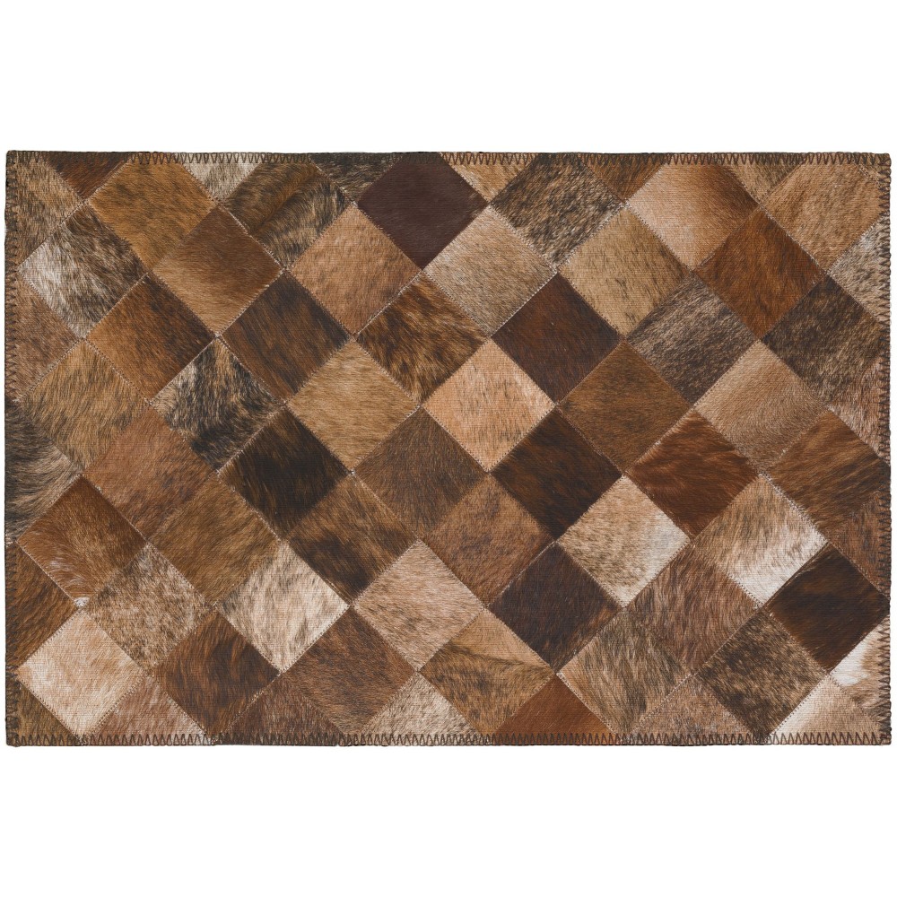 Addison Rugs Laredo ALR32 Brown 1'8" x 2'6" Rug