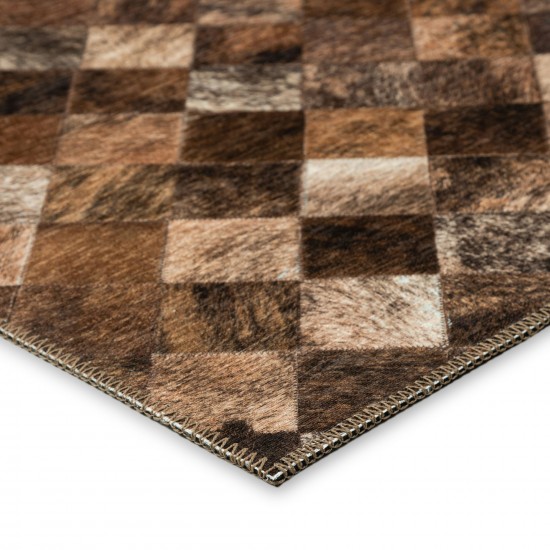 Addison Rugs Laredo ALR32 Brown 1'8" x 2'6" Rug
