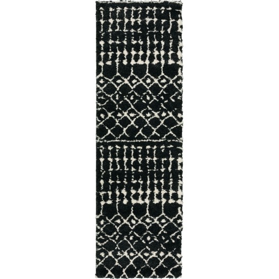 Addison Rugs Lauren ALA32 Charcoal 2'3" x 7'5" Rug