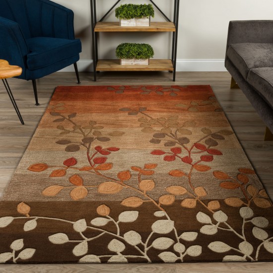 Addison Rugs Marlow AML32 Russet 3'6" x 5'6" Rug