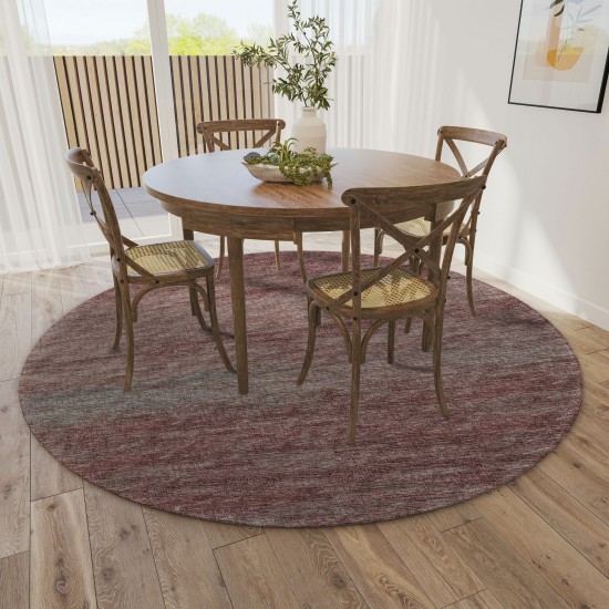 Addison Rugs Marston AMA31 Burgundy 8' x 8' Rug