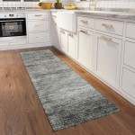 Addison Rugs Marston AMA31 Silver 2'3" x 7'6" Rug