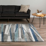 Addison Rugs Reston OSRE35 Teal 9'6" x 13'2" Rug