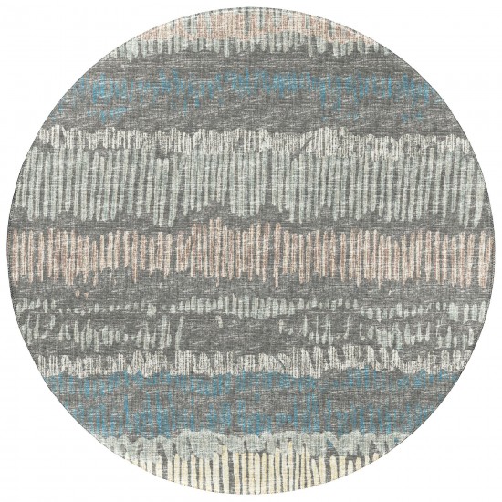 Addison Rugs Rylee ARY34 Gray 8' x 8' Rug