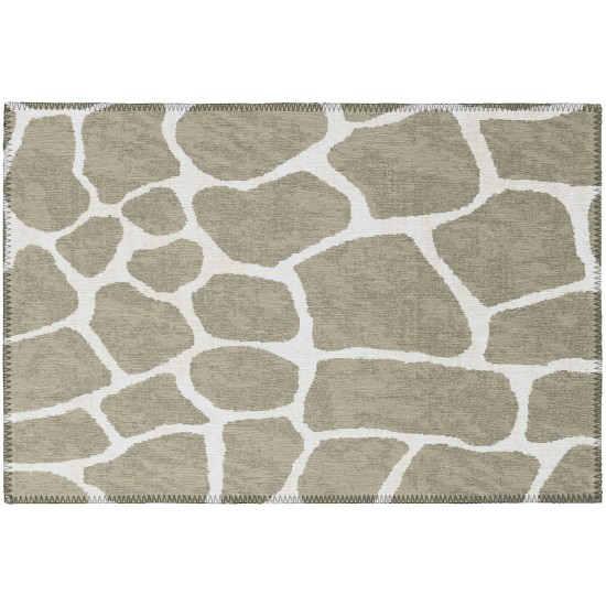 Addison Rugs Safari ASF34 Taupe 1'8" x 2'6" Rug