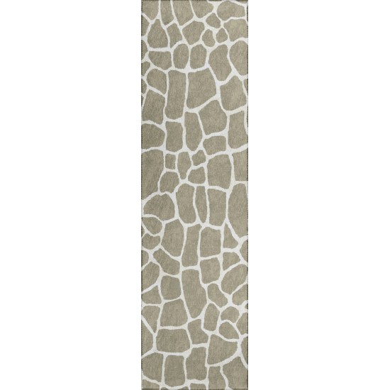 Addison Rugs Safari ASF34 Taupe 2'3" x 7'6" Rug