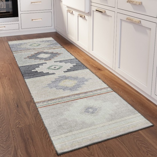 Addison Rugs Sonora ASO31 Gray 2'3" x 7'6" Rug