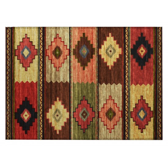 Addison Rugs Sonora ASO31 Paprika 1'8" x 2'6" Rug