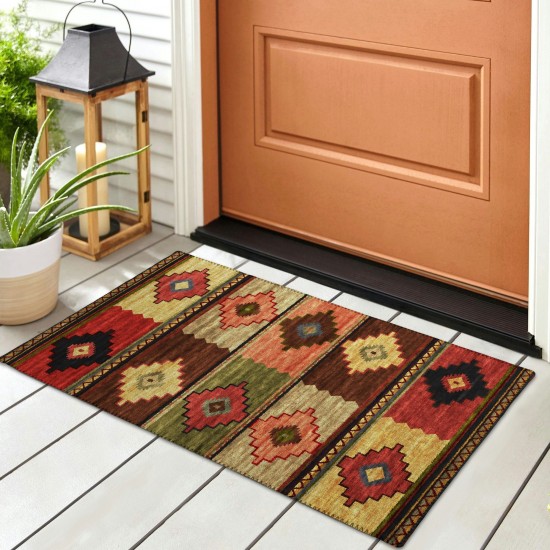 Addison Rugs Sonora ASO31 Paprika 1'8" x 2'6" Rug