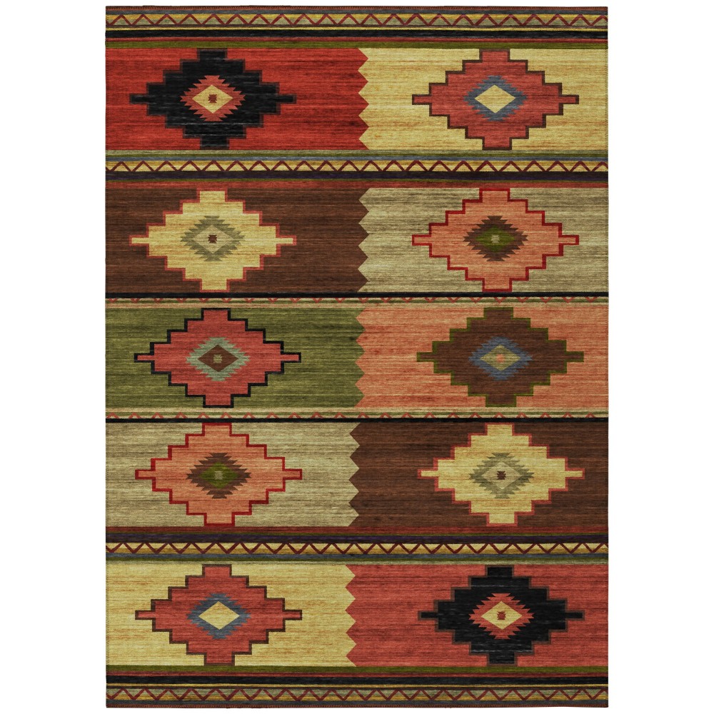 Addison Rugs Sonora ASO31 Paprika 8' x 10' Rug