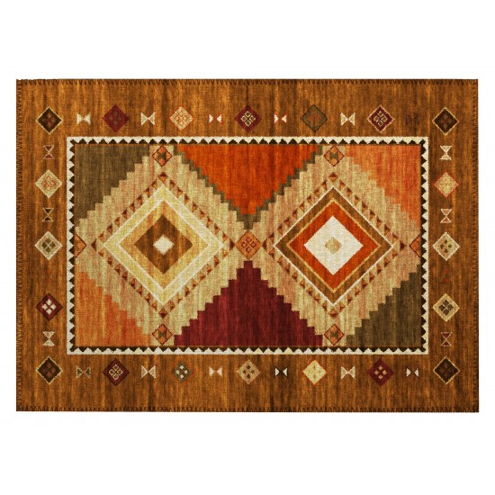 Addison Rugs Sonora ASO32 Brown 1'8" x 2'6" Rug