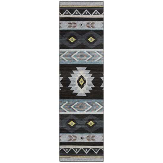 Addison Rugs Sonora ASO33 Midnight 2'3" x 7'6" Rug