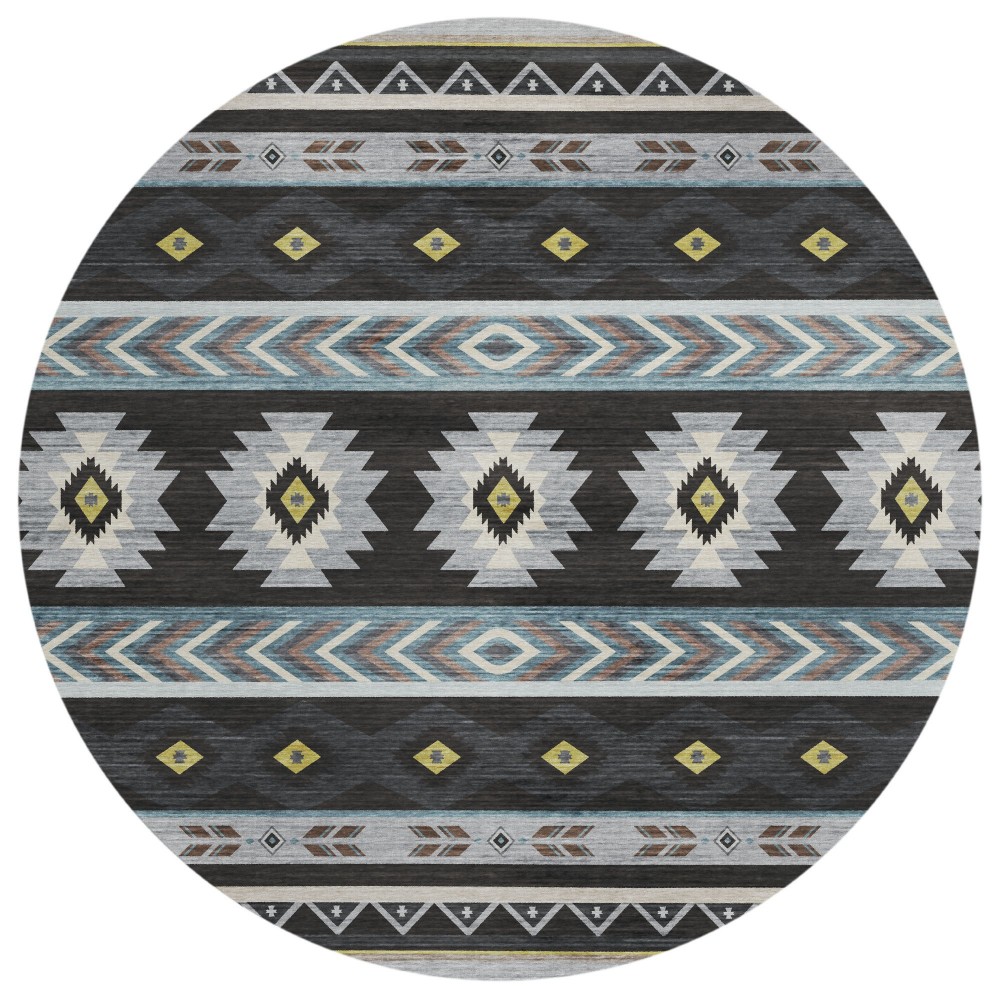 Addison Rugs Sonora ASO33 Midnight 8' x 8' Rug