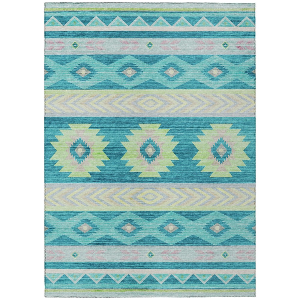 Addison Rugs Sonora ASO33 Peacock 3' x 5' Rug Addison Rugs Sonora ASO33 Peacock 3' x 5' Rug