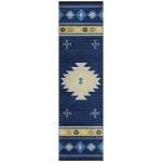 Addison Rugs Sonora ASO34 Blue 2'3" x 7'6" Rug