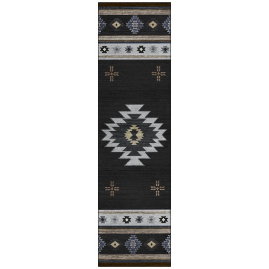 Addison Rugs Sonora ASO34 Midnight 2'3" x 7'6" Rug