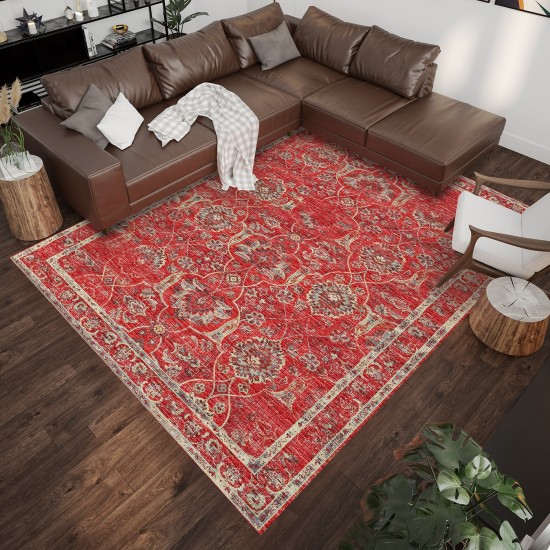 Addison Rugs Sterling AST35 Red 3' x 5' Rug