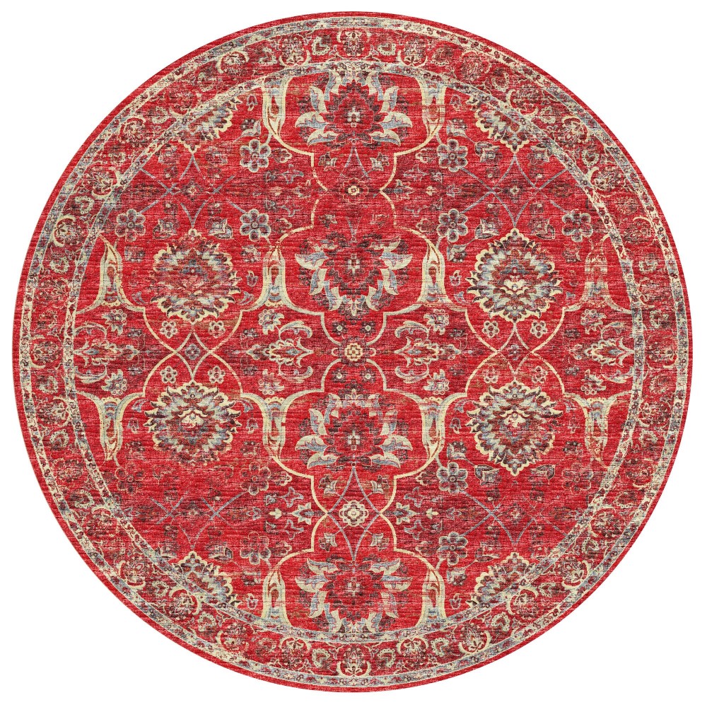 Addison Rugs Sterling AST35 Red 8' x 8' Rug