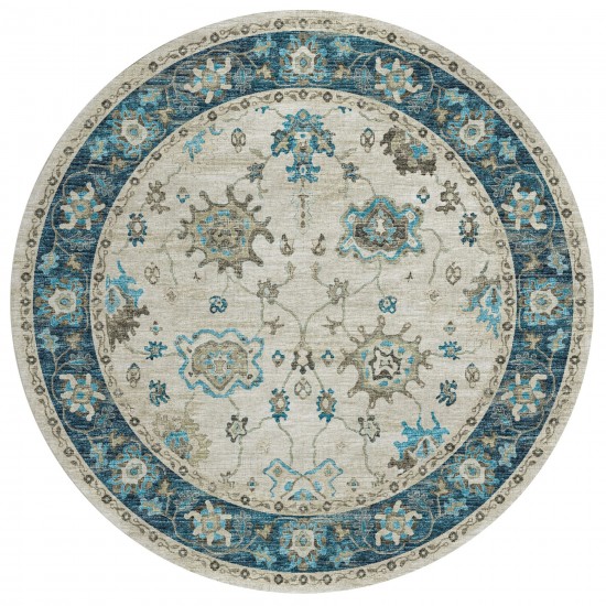 Addison Rugs Sterling AST36 Blue 8' x 8' Rug