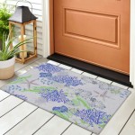 Addison Rugs Surfside ASR31 Blue 1'8" x 2'6" Rug