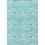 Addison Rugs Surfside ASR32 Aqua 5\' x 7\'6" Rug