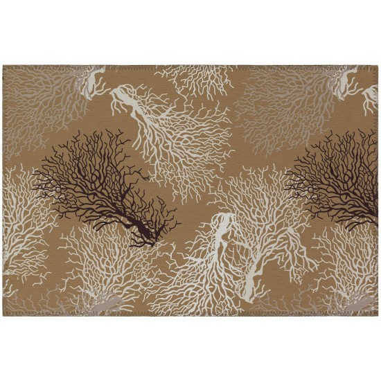 Addison Rugs Surfside ASR33 Latte 1'8" x 2'6" Rug