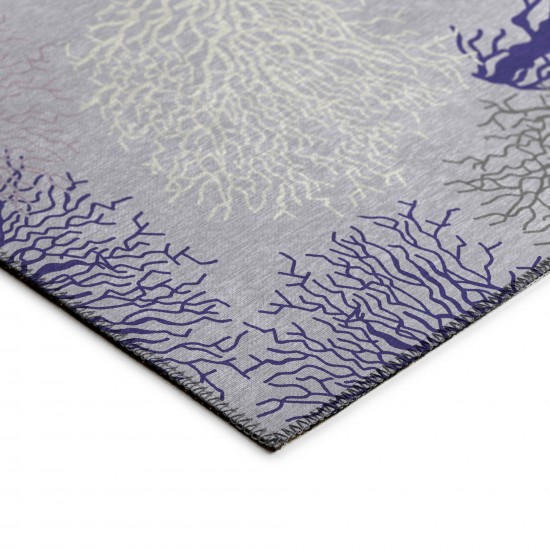 Addison Rugs Surfside ASR33 Purple 8' x 8' Rug