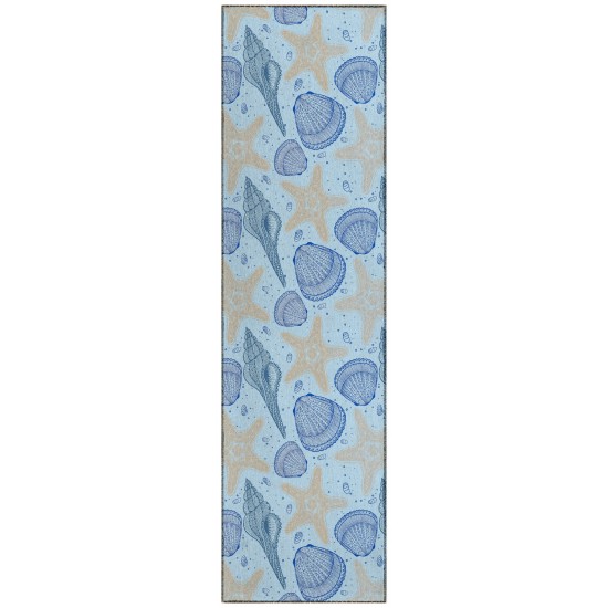 Addison Rugs Surfside ASR34 Blue 2'3" x 7'6" Rug