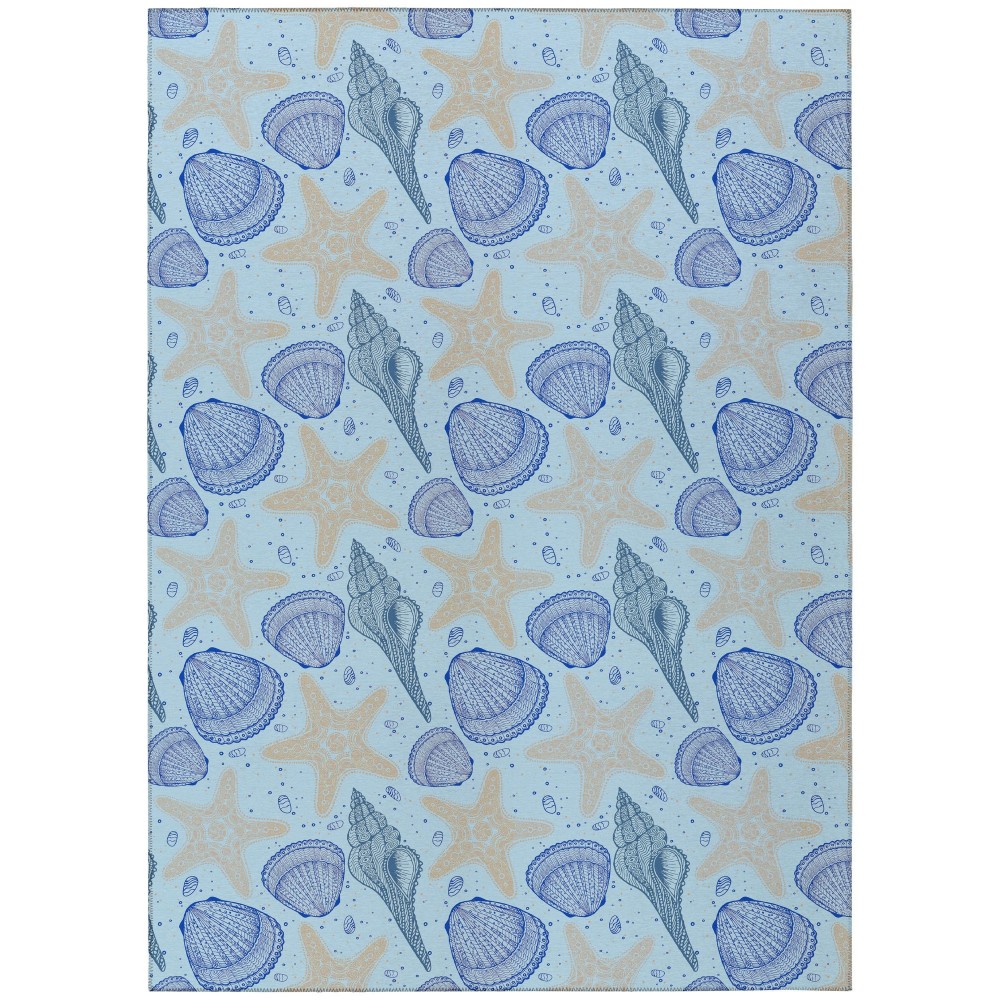 Addison Rugs Surfside ASR34 Blue 5' x 7'6" Rug