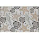 Addison Rugs Surfside ASR34 Fog 1'8" x 2'6" Rug