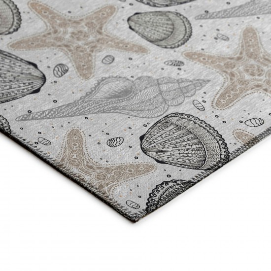Addison Rugs Surfside ASR34 Fog 8' x 10' Rug