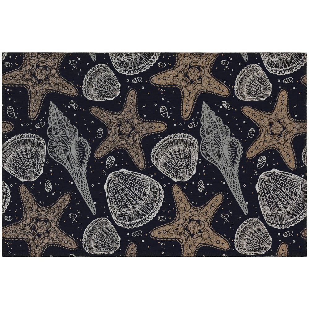 Addison Rugs Surfside ASR34 Midnight 1'8" x 2'6" Rug