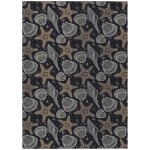 Addison Rugs Surfside ASR34 Midnight 5\' x 7\'6" Rug