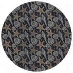 Addison Rugs Surfside ASR34 Midnight 8\' x 8\' Rug