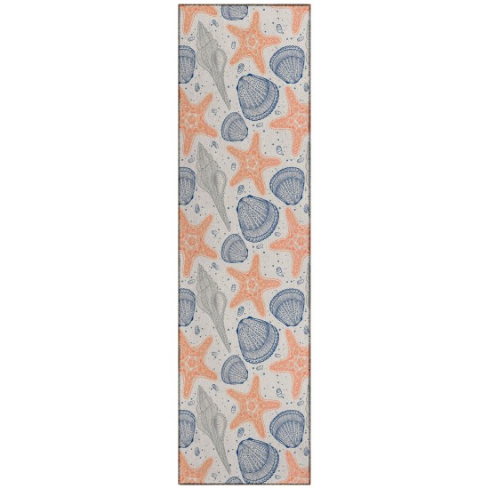 Addison Rugs Surfside ASR34 Peach 2'3" x 7'6" Rug