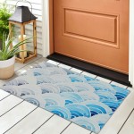 Addison Rugs Surfside ASR35 Blue 1'8" x 2'6" Rug