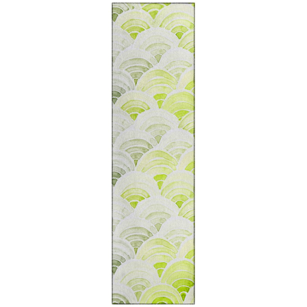 Addison Rugs Surfside ASR35 Green 2'3" x 7'6" Rug