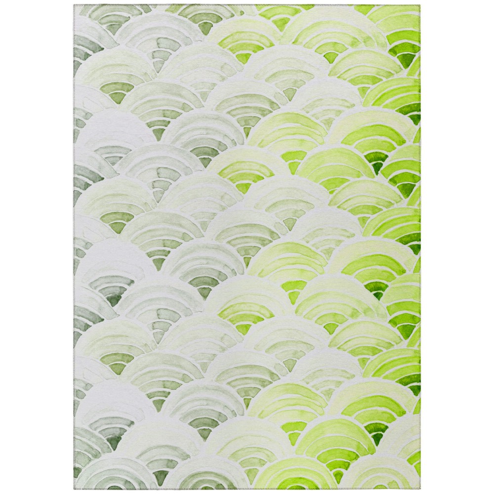 Addison Rugs Surfside ASR35 Green 8' x 10' Rug