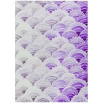 Addison Rugs Surfside ASR35 Purple 3' x 5' Rug