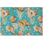 Addison Rugs Surfside ASR36 Aqua 1'8" x 2'6" Rug