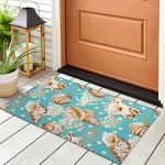 Addison Rugs Surfside ASR36 Aqua 1'8" x 2'6" Rug