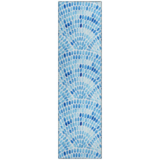 Addison Rugs Surfside ASR37 Blue 2'3" x 7'6" Rug