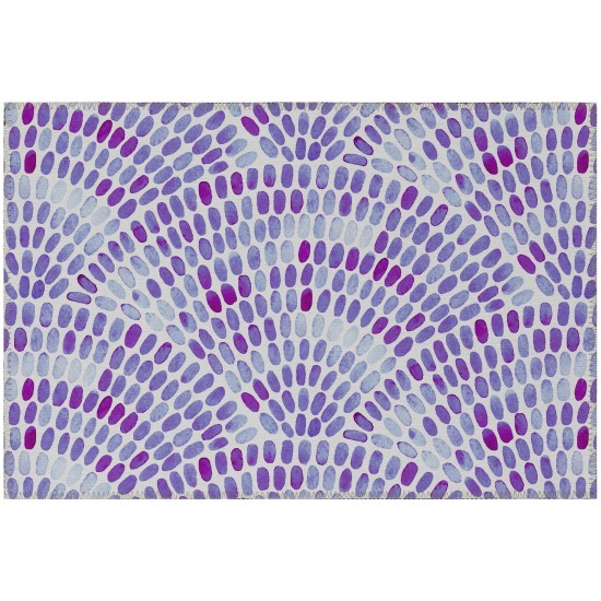 Addison Rugs Surfside ASR37 Purple 1'8" x 2'6" Rug