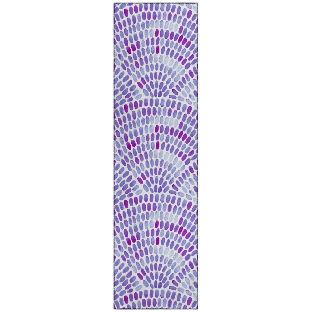 Addison Rugs Surfside ASR37 Purple 2'3" x 7'6" Rug