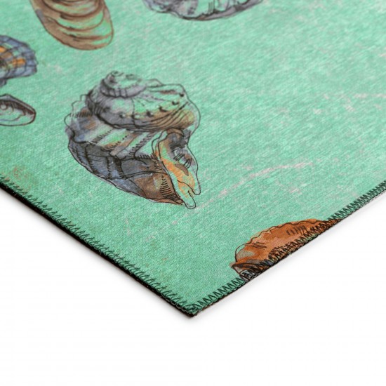 Addison Rugs Surfside ASR39 Green 10' x 14' Rug